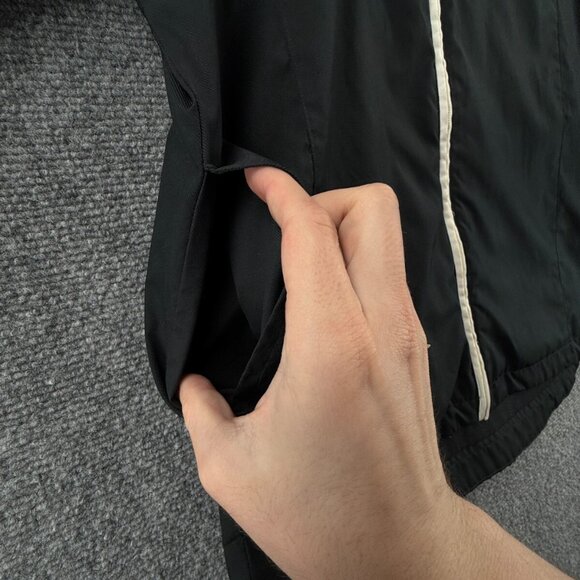 Nike Windbreaker Jacket Youth Medium 8-10 Full Zip Navy Dark Blue Long Sleeve - Picture 12 of 14